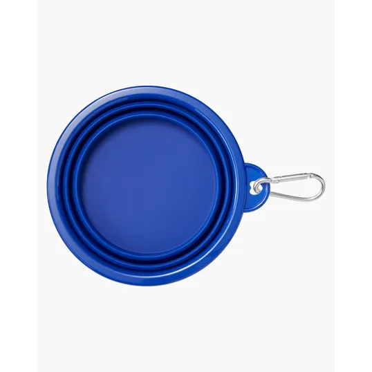 Prime Line Collapsible Pet Bowl with Carabiner — view 4