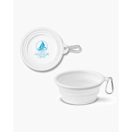 Prime Line Collapsible Pet Bowl with Carabiner — view 10