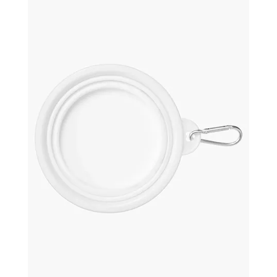 Prime Line Collapsible Pet Bowl with Carabiner — view 5