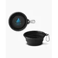 Prime Line Collapsible Pet Bowl with Carabiner — view 6