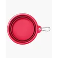 Prime Line Collapsible Pet Bowl with Carabiner — view 3