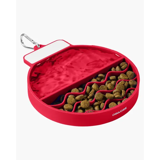 Prime Line Travel Pet Feeder Suction Mat — view 2