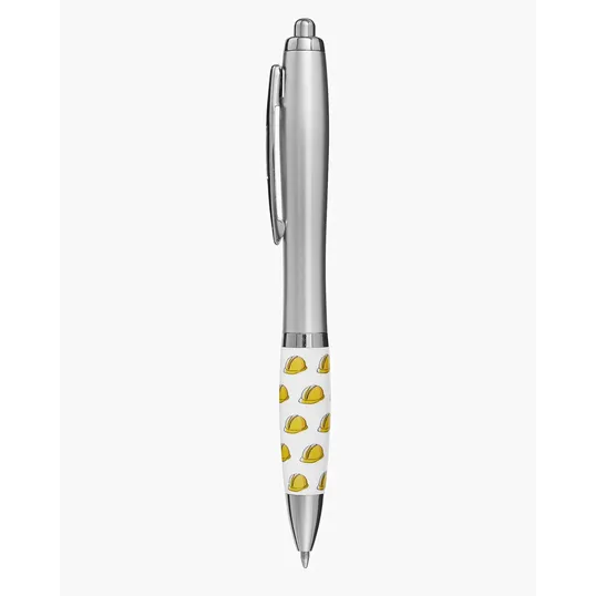 Safety Awareness Construction Hard Hat Ballpoint Pen