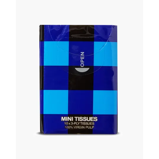 Mini Tissue Packet - Buffalo Plaid