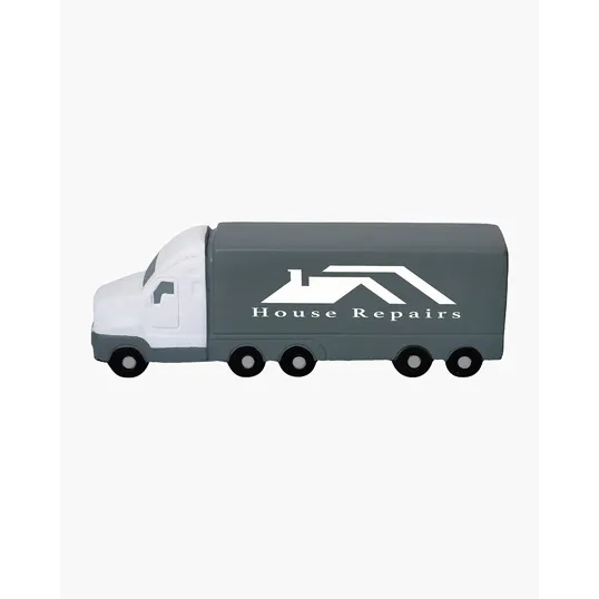 Semi-Trailer Truck Shape Stress Ball — view 2