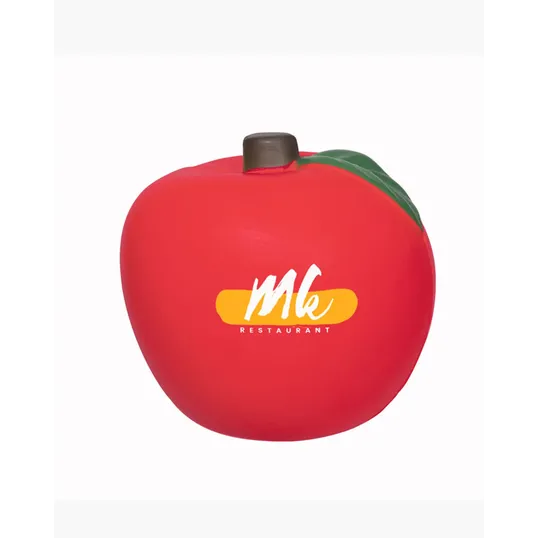 Apple Shape Stress Ball — view 2