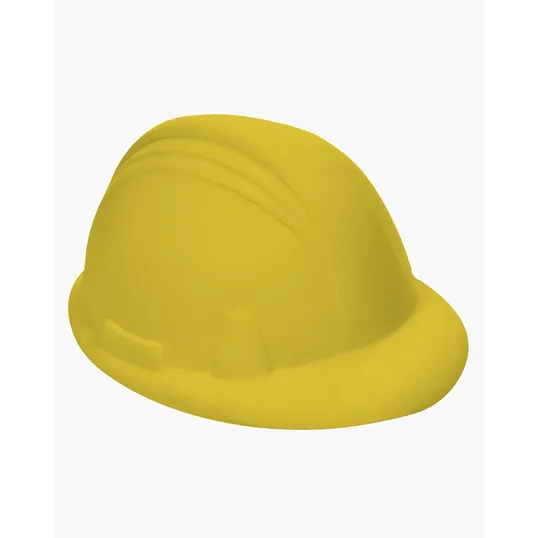 Construction Hard Hat Shape Stress Ball — view 3