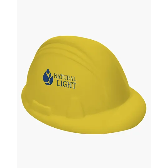 Construction Hard Hat Shape Stress Ball — view 6