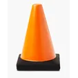 Construction Traffic Cone Shape Stress Ball