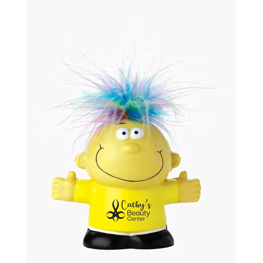 Feel Great Silly Hair Talking Stress Ball — view 2