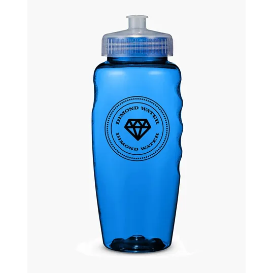 USA Made 30 oz. Polyclear Gripper Water Bottle — view 4