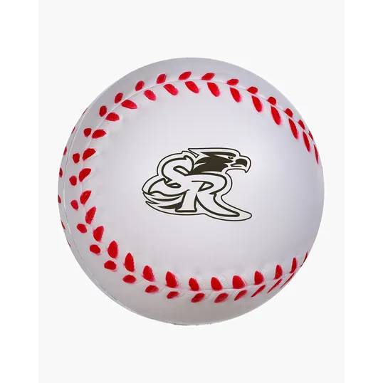 Baseball Shape Super Squish Stress Ball — view 2