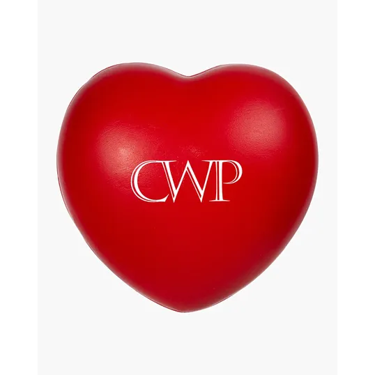 Heart Shape Super Squish Stress Ball — view 2