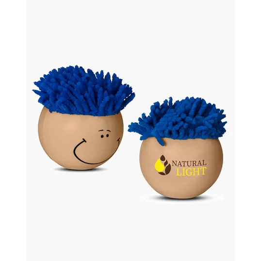 MopToppers Smiling Multicultural Stress Ball — view 5