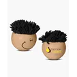 MopToppers Smiling Multicultural Stress Ball — view 4