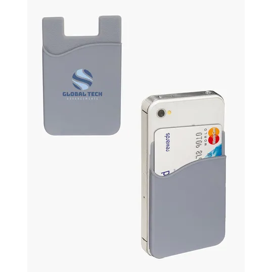Econo Silicone Mobile Cell Phone Wallet — view 17