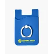 Silicone Card Holder with Metal Ring Phone Stand — view 9