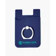 Silicone Card Holder with Metal Ring Phone Stand — view 10
