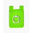 Silicone Card Holder with Metal Ring Phone Stand — view 4