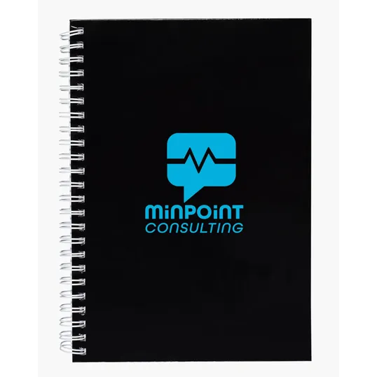 Hardcover Spiral Notebook, 5.75" x 8.25" — view 6