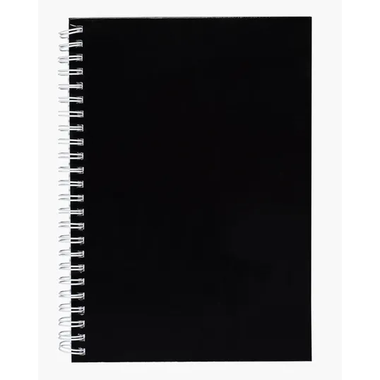 Hardcover Spiral Notebook, 5.75" x 8.25"
