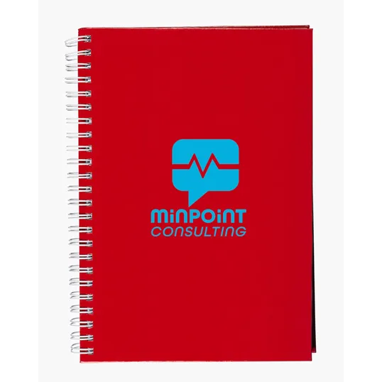 Hardcover Spiral Notebook, 5.75" x 8.25" — view 10