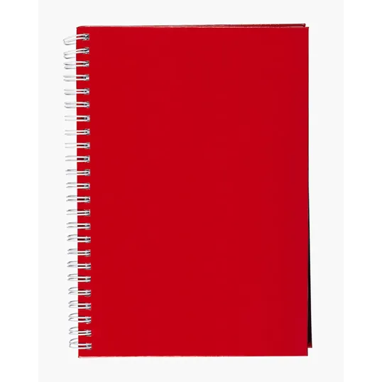 Hardcover Spiral Notebook, 5.75" x 8.25" — view 3