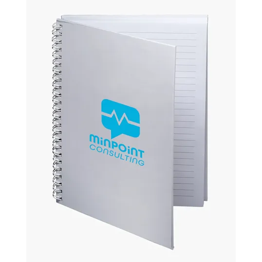 Hardcover Spiral Notebook, 5.75" x 8.25" — view 11