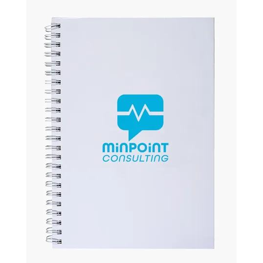 Hardcover Spiral Notebook, 5.75" x 8.25" — view 12