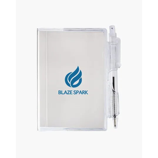 Clear-View Jotter Notebook & Pen 3.375" x 4.125" — view 6