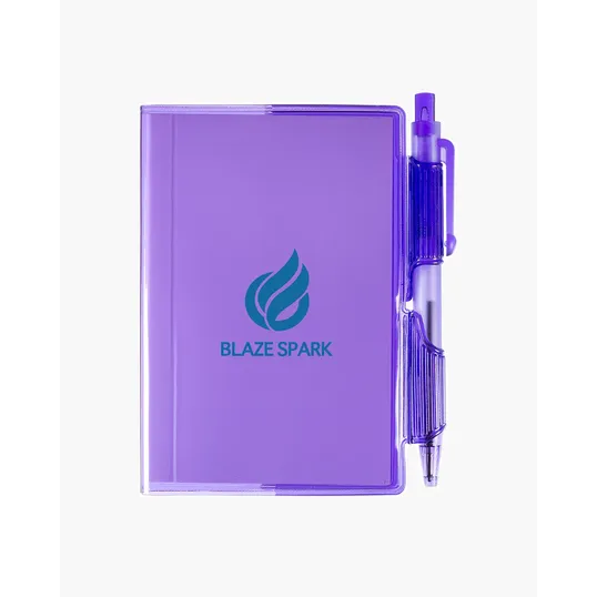 Clear-View Jotter Notebook & Pen 3.375" x 4.125" — view 8
