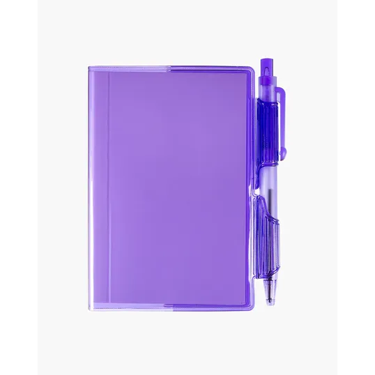 Clear-View Jotter Notebook & Pen 3.375" x 4.125" — view 3