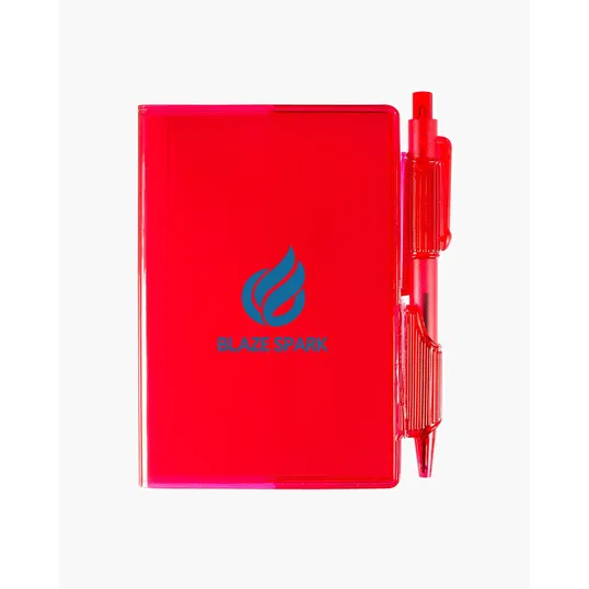 Clear-View Jotter Notebook & Pen 3.375" x 4.125" — view 9
