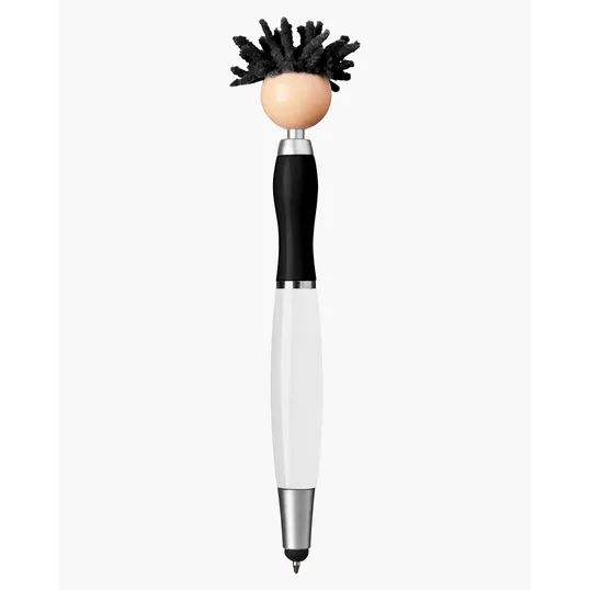 Multicultural Screen Cleaner With Stylus Pen