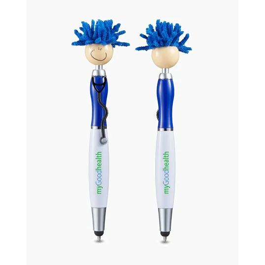 MopToppers Screen Cleaner with Stethoscope Stylus Pen — view 2