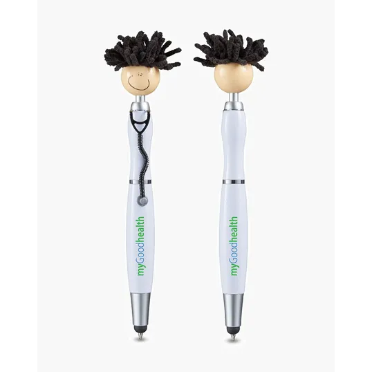 MopToppers Screen Cleaner with Stethoscope Stylus Pen — view 5