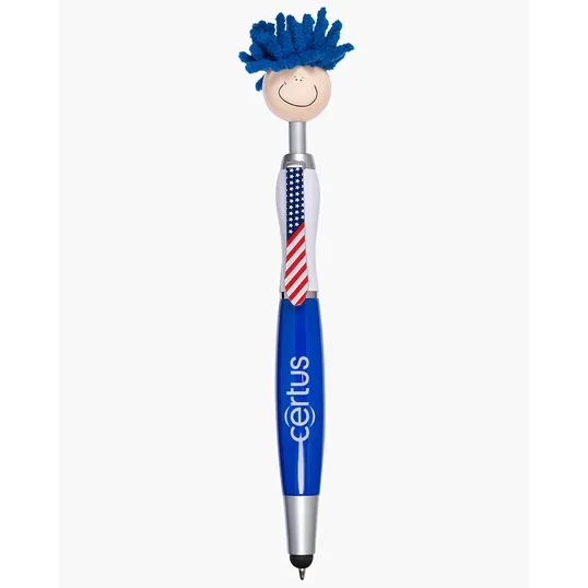 Patriotic Screen Cleaner With Stylus Pen — view 3