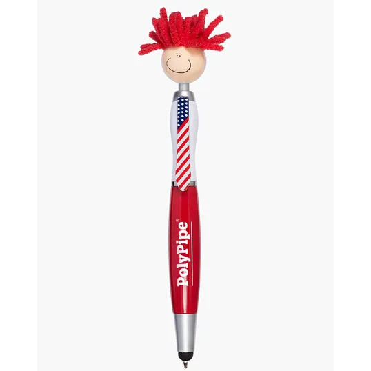Patriotic Screen Cleaner With Stylus Pen — view 4