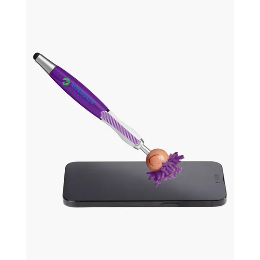 Multicultural Screen Cleaner with Stylus Pen — view 38