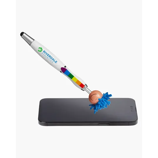 Multicultural Screen Cleaner with Stylus Pen — view 43
