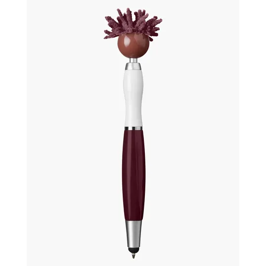 Multicultural Screen Cleaner with Stylus Pen — view 3