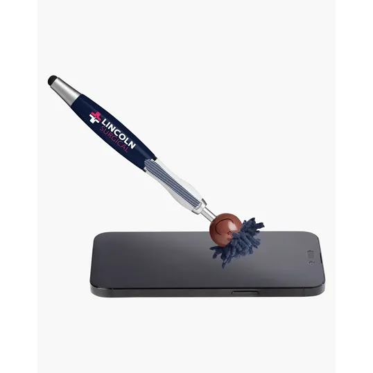 Multicultural Screen Cleaner with Stylus Pen — view 32