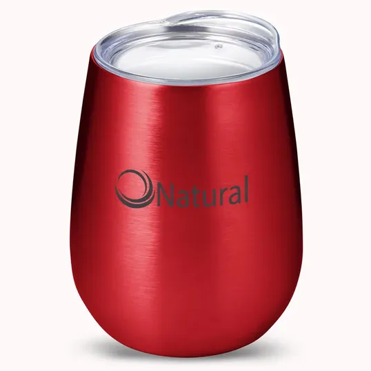10 oz. Stemless Insulated Wine Tumbler with Lid — view 5