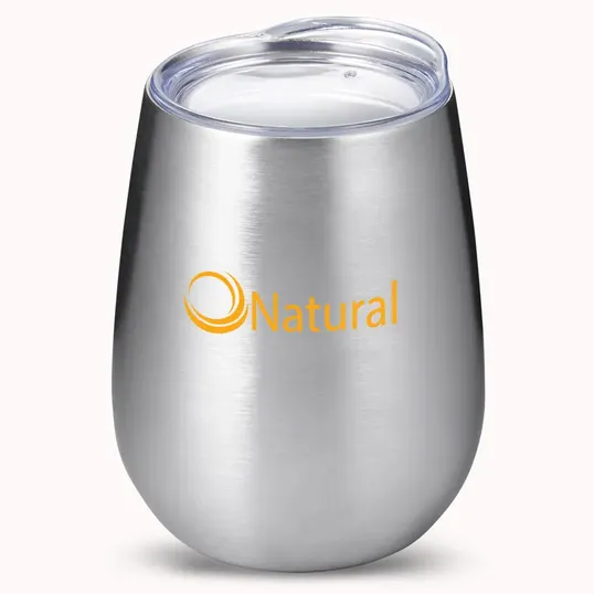 10 oz. Stemless Insulated Wine Tumbler with Lid — view 7