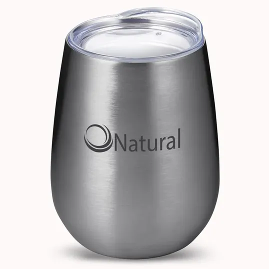 10 oz. Stemless Insulated Wine Tumbler with Lid — view 12