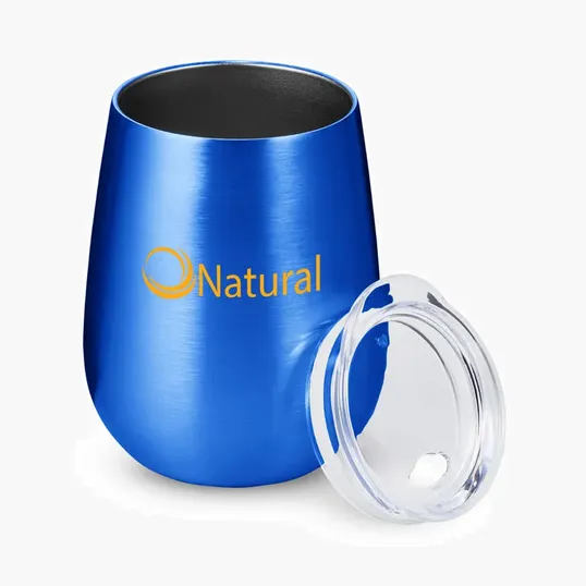 10 oz. Stemless Insulated Wine Tumbler with Lid — view 3