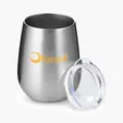 10 oz. Stemless Insulated Wine Tumbler with Lid — view 8