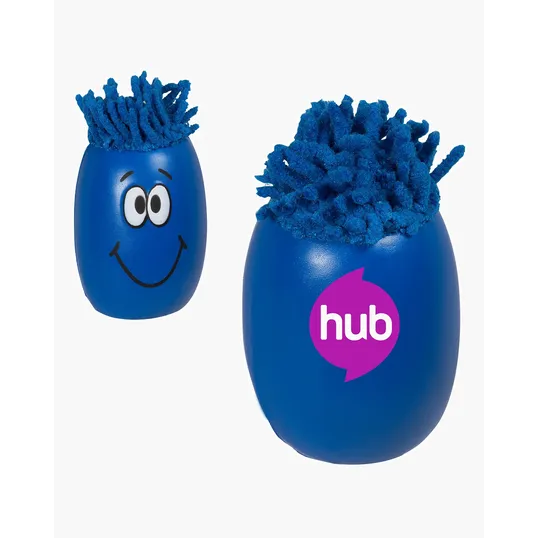 Smiling Oblong Stress Ball