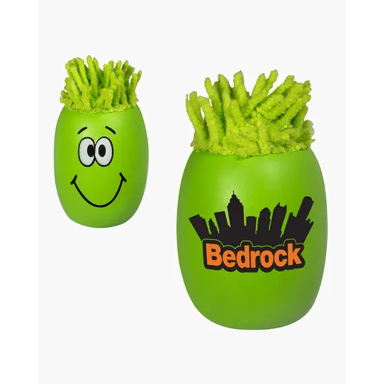 Smiling Oblong Stress Ball — view 2