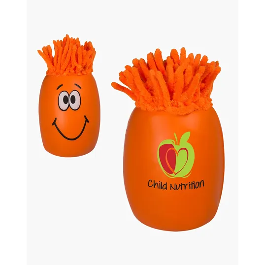 Smiling Oblong Stress Ball — view 3